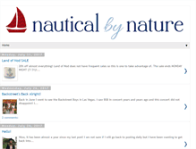 Tablet Screenshot of nauticalbynatureblog.com